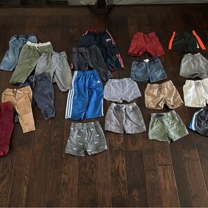 12 month boy pants and shorts bundle